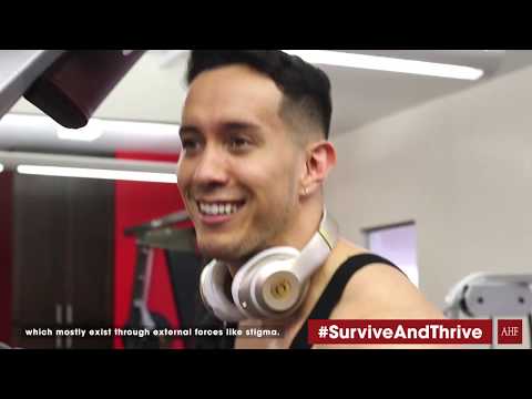 #SurviveAndThrive with HIV+ Pro Bodybuilder Raif Derrazi