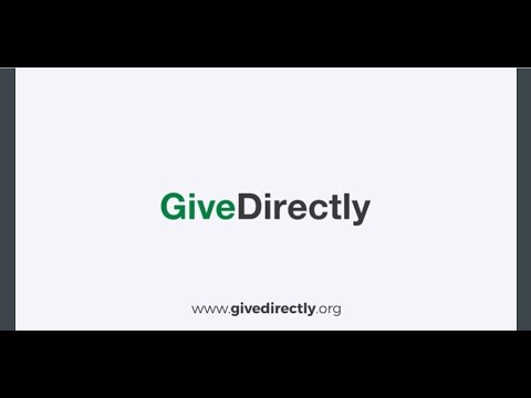 Why give cash? | GiveDirectly
