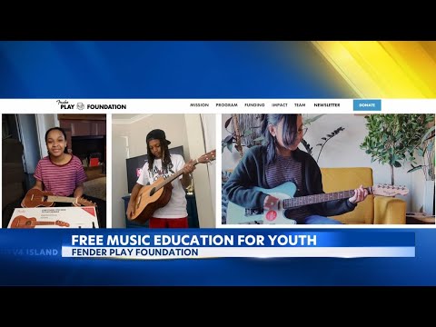 Fender Play Foundation offers students free music education and instruments
