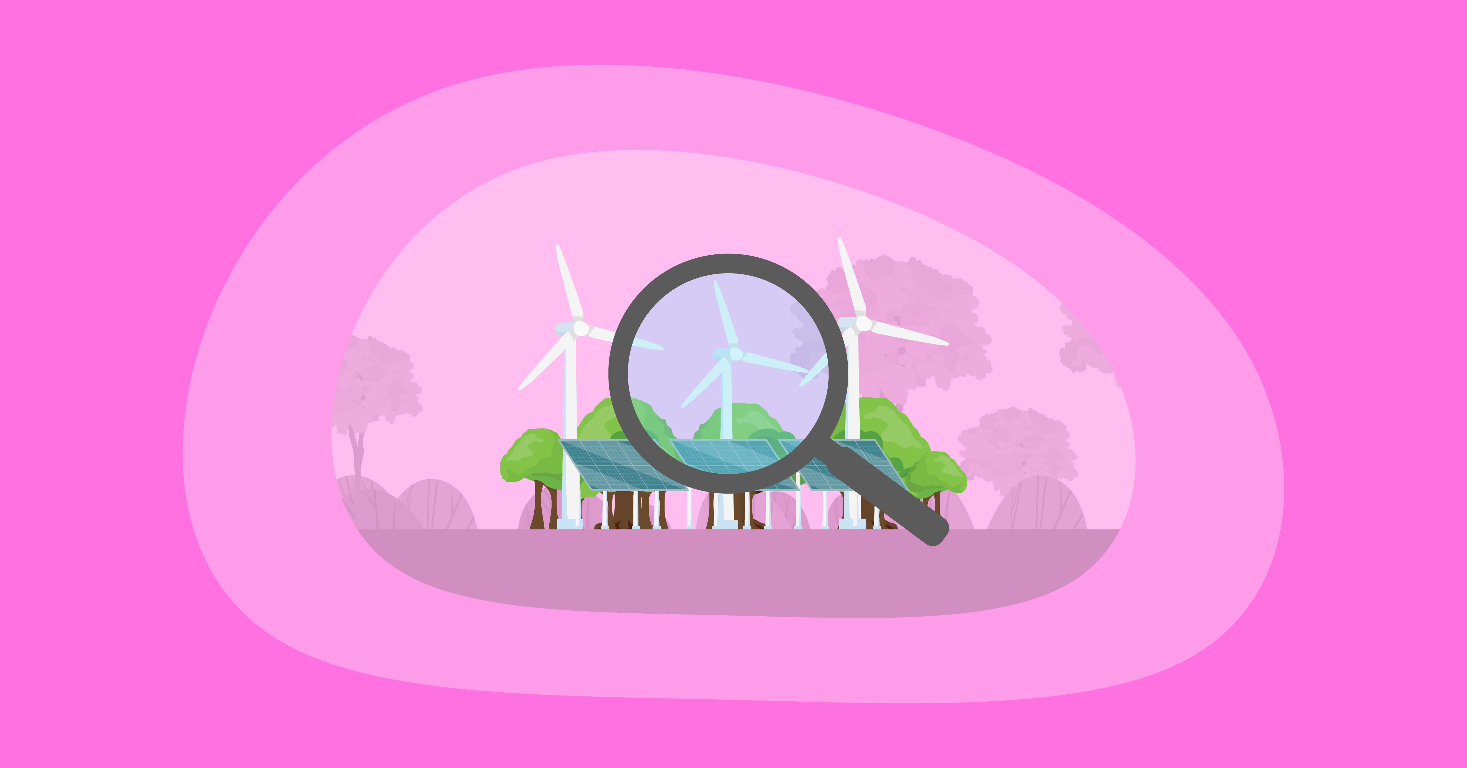 Attempted illustration of sustainable energy