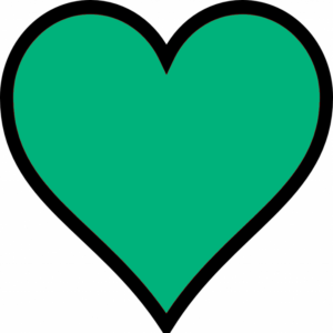 Green heart emoji