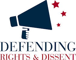 Logo forr Defending Rights and Dissent