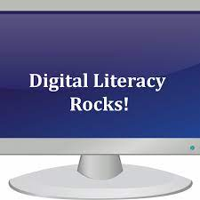 Logo for Digital Literacy Rocks!