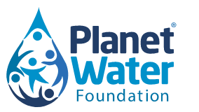 Logo for Planet Water Foundation