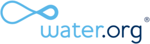 Logo for water.org