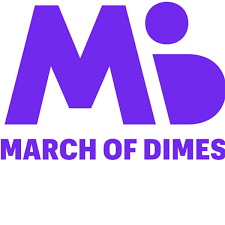 Logo for March of Dimes