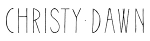 Logo for Christy Dawn