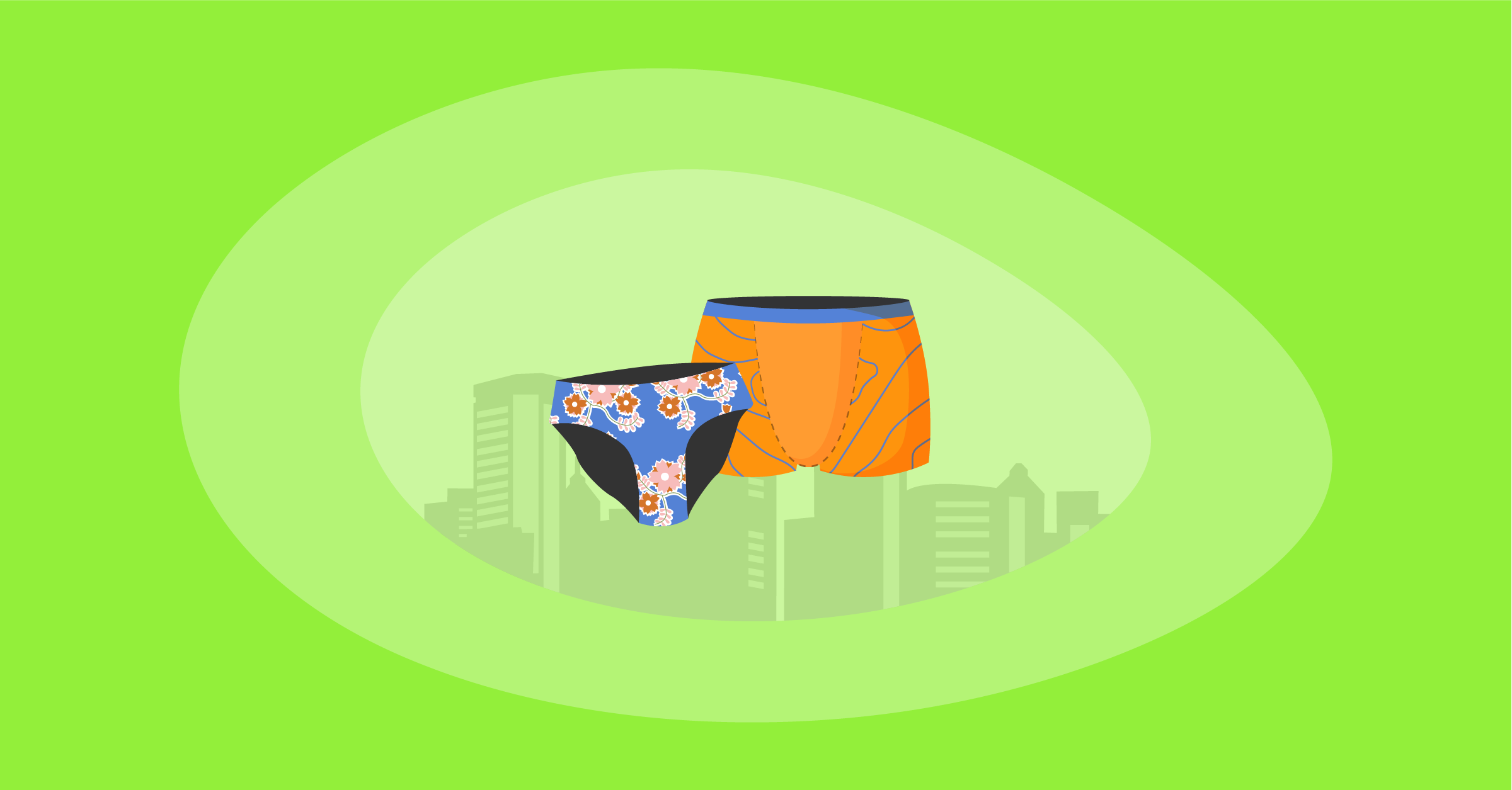 Illustration of underwear