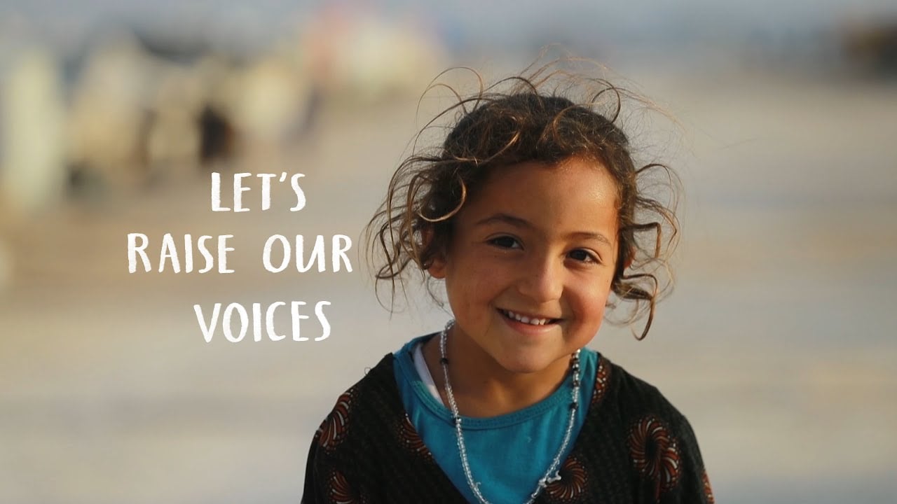 Could you imagine being a refugee in the winter?