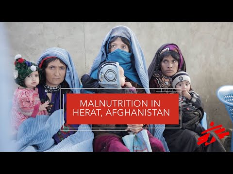 Treating an Influx of Malnourished Children in Herat, Afghanistan