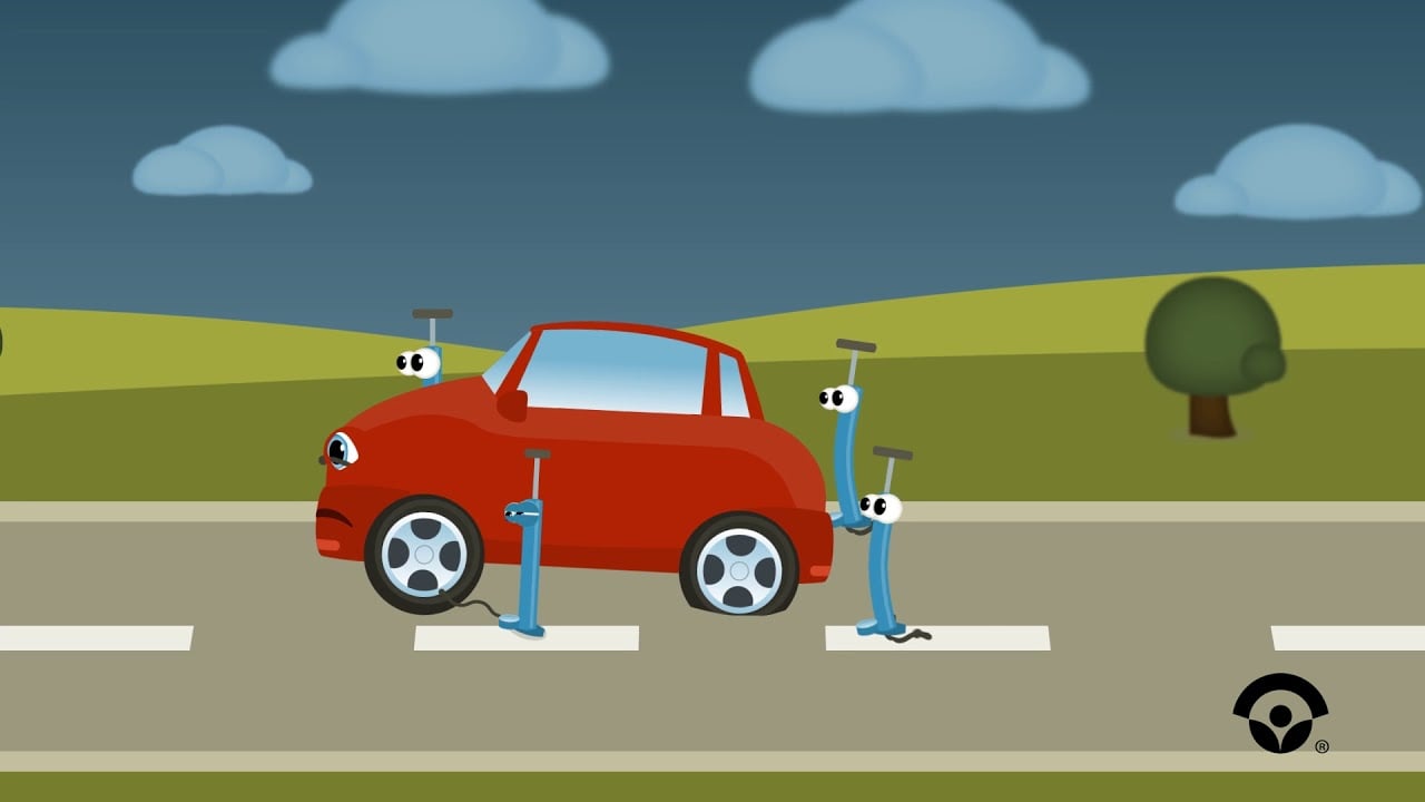 ACPA -  Car with Four Flat Tires