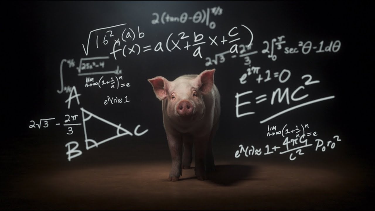 Do you think that I'm thinking? | The Thoughtful Pig
