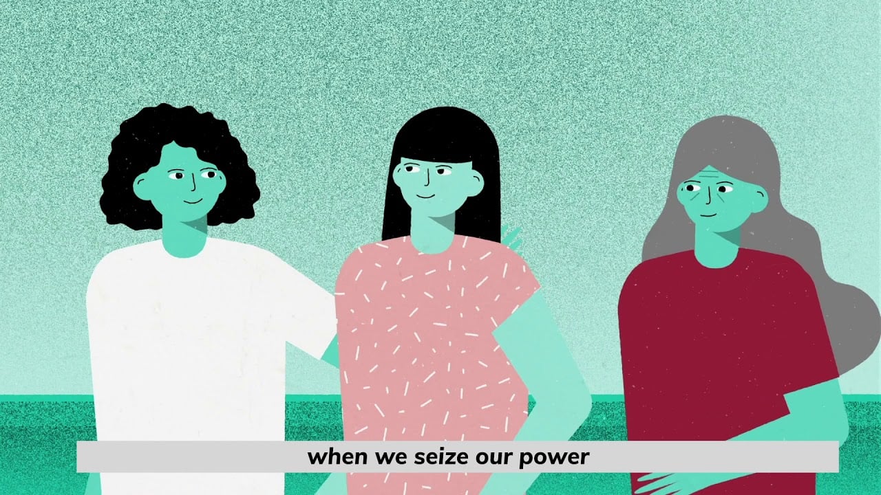 Support women's #PowerToChange the world