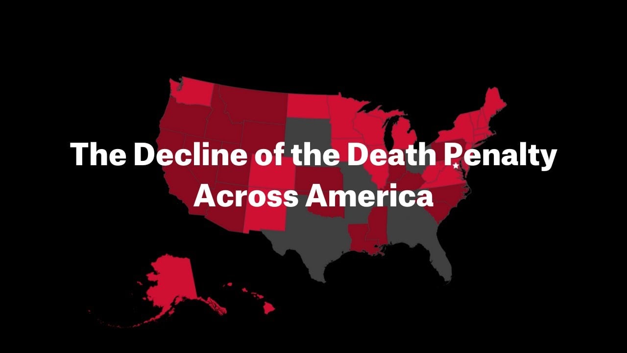 The Decline of the Death Penalty Across America