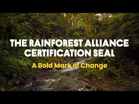 The Rainforest Alliance Certification Seal: A Bold Mark of Change