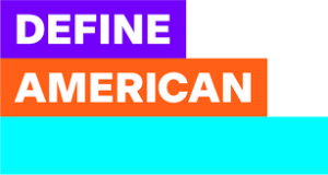 Logo for Define American