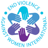 Logo for End Violence Against Women International