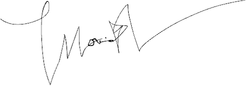 Illustration of a signature for Grace Howarth