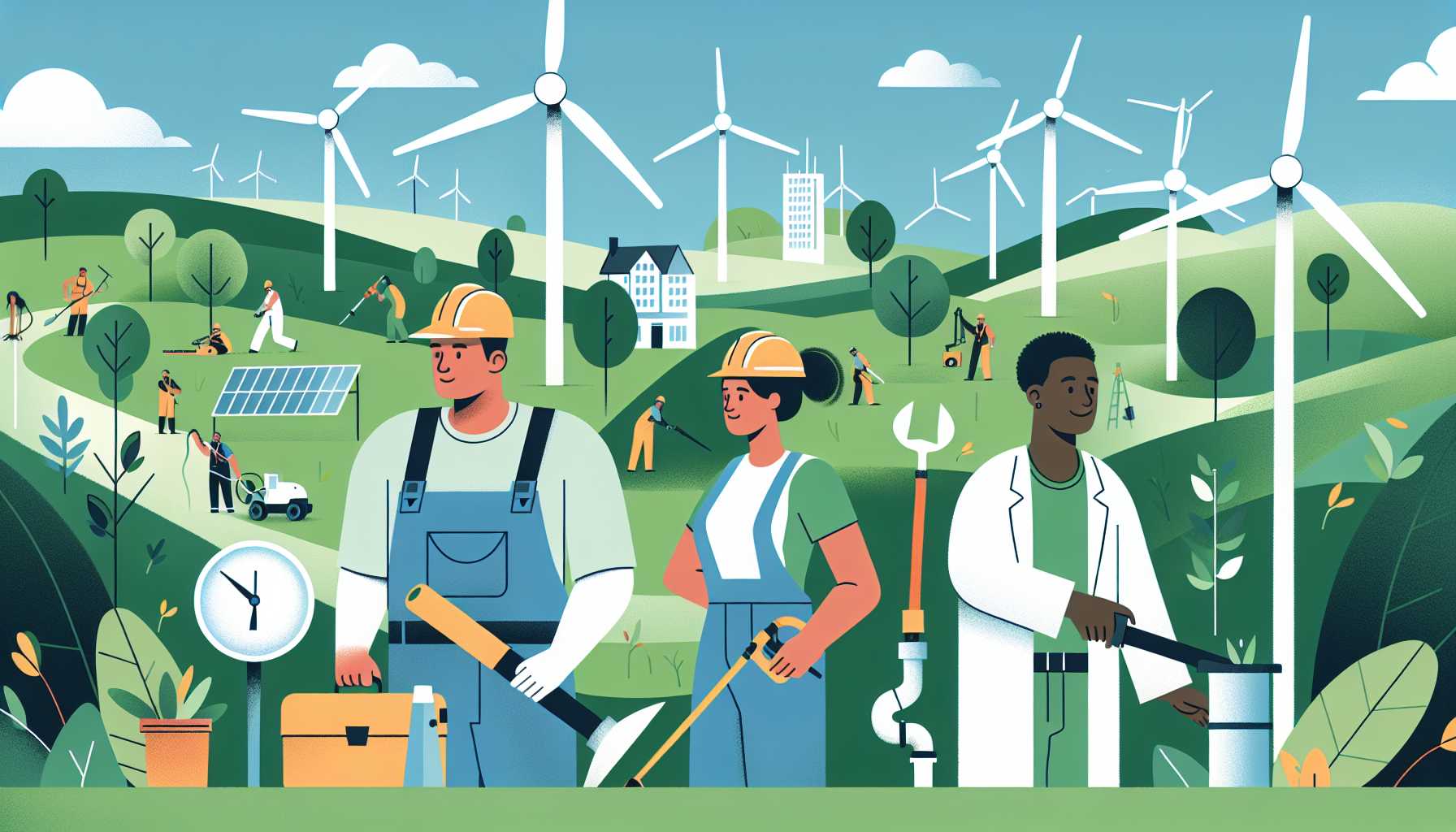 Government aims to create 400,000 jobs through UK national green energy plan – The Guardian